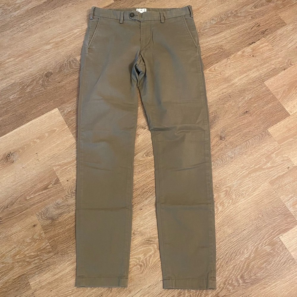 Asket Men's Tan Chinos - Slim 30x32